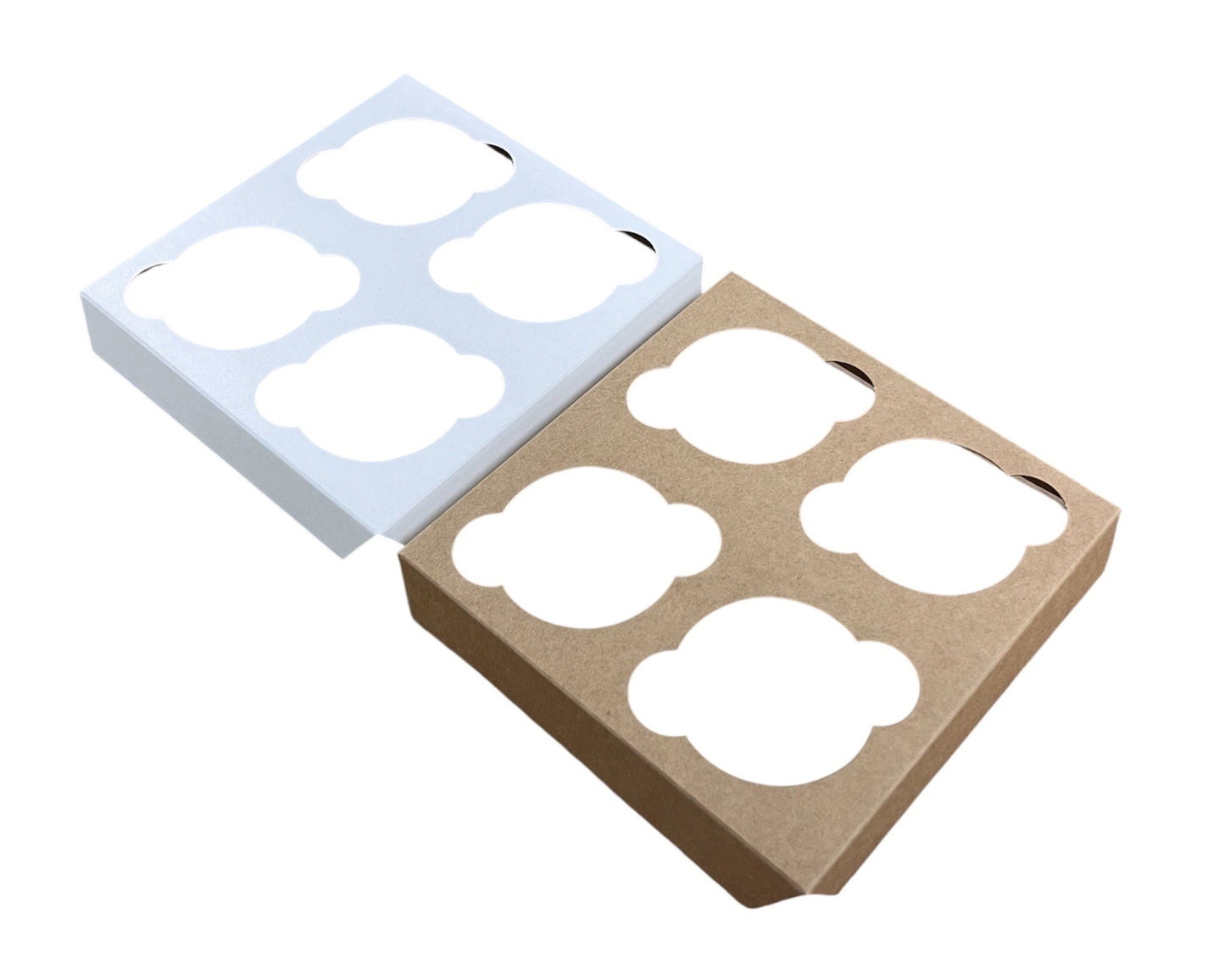 4 Cup Muffin Box with window